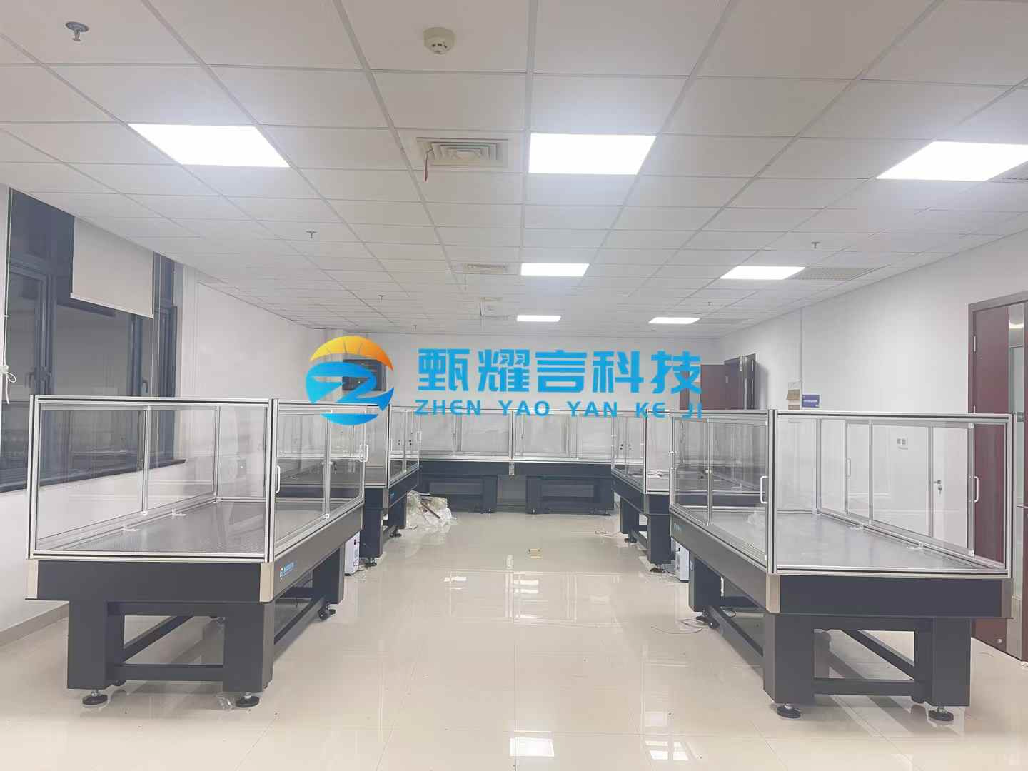 气浮隔振光学平+防尘罩